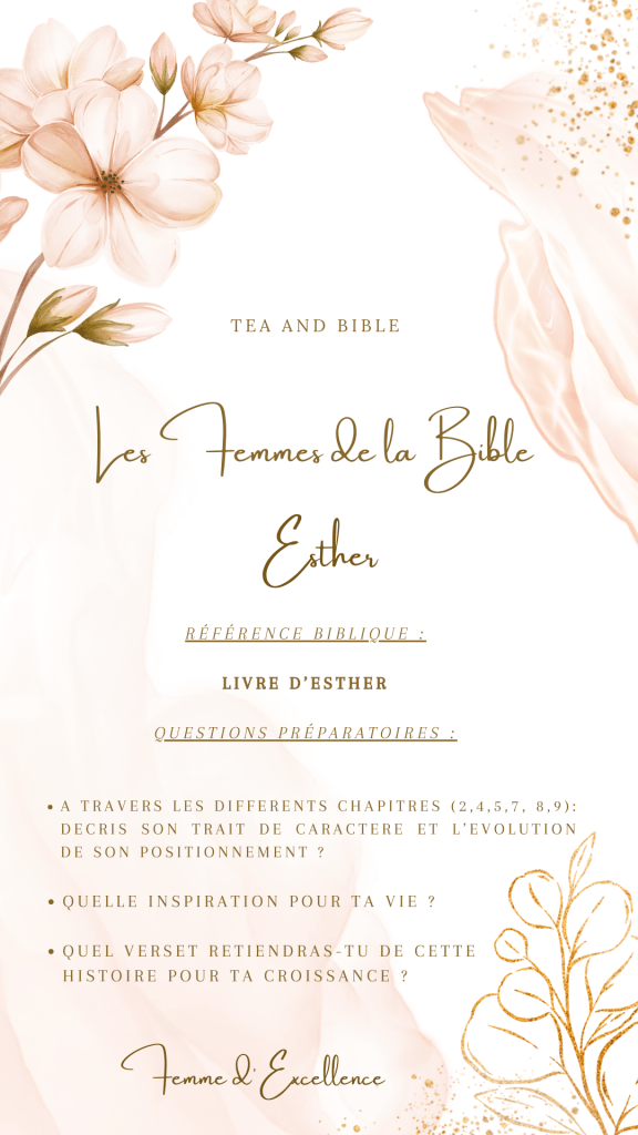 Tea and Bible Septembre&nbsp;2024
