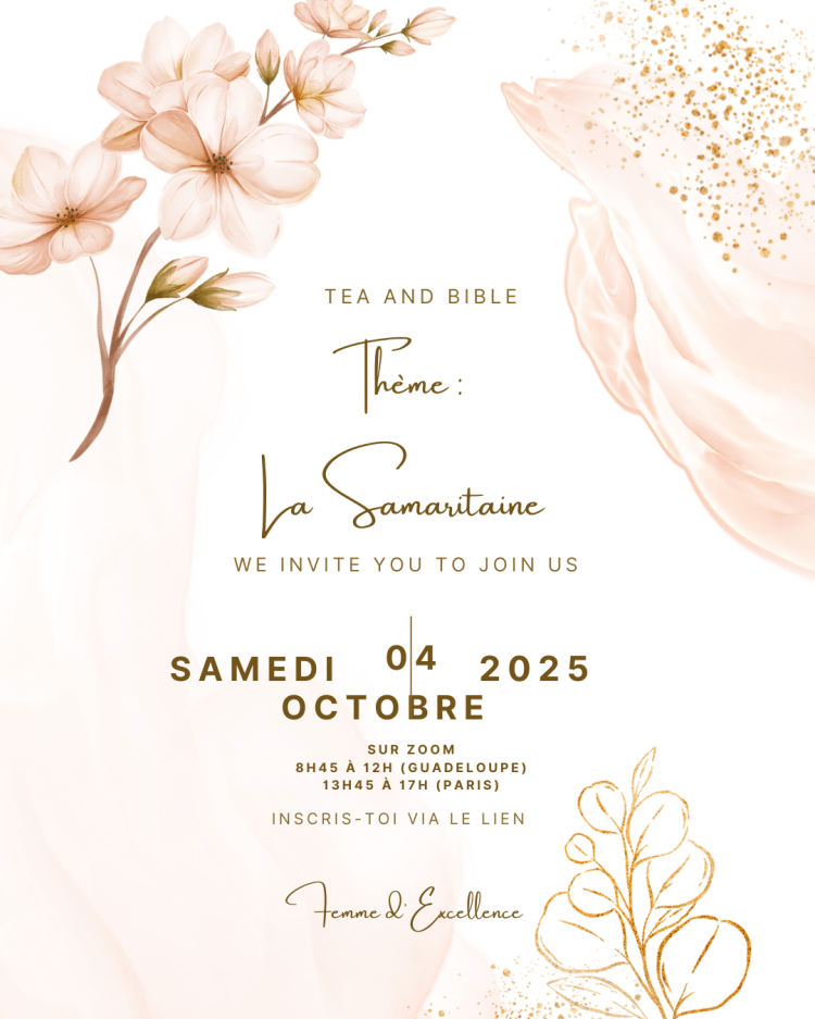 Tea and Bible #9 Octobre 2025 partie&nbsp;1